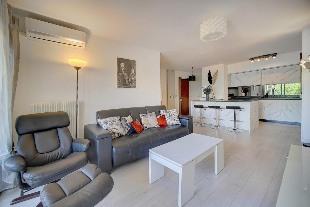 Immogroom - 2 Br- Bright - Terrace - Wifi - Air Conditioning Cannes Bagian luar foto