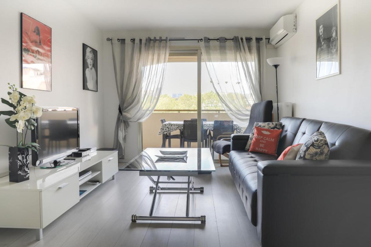 Immogroom - 2 Br- Bright - Terrace - Wifi - Air Conditioning Cannes Bagian luar foto